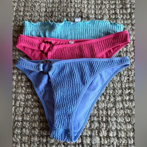 Nwt urban outfitters out from under ribbed cloth bikini bottoms - Picture 1 of 10